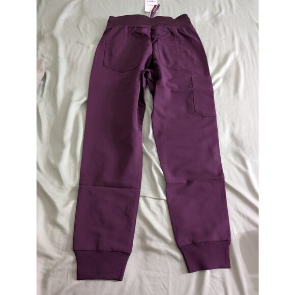 Mandala Women's Mauve High Waisted Joggers Açaí  - Size XS - Picture 4 of 7